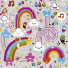 Miniatura fototapety Lustiger Regenbogen