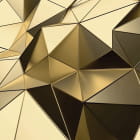 Miniatura fototapety Goldene abstrakte Figuren