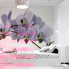 Miniatura fototapety Volumetrische Orchidee we wnętrzu pokoju nastolatka