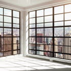 Miniatura fototapety Helles Zimmer in New York