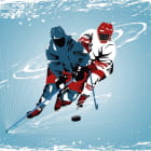Miniatura fototapety Hockeyspieler