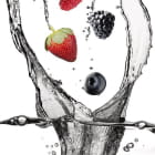 Miniatura fototapety Beeren und Wasser