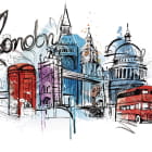 Miniatura fototapety Buntes London