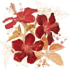 Miniatura fototapety Leuchtend rote Blüten