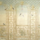 Miniatura fototapety Vögel und Bögen