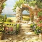 Miniatura fototapety Garten am Meer