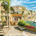 Miniatura fototapety Ein sicherer Hafen in Italien