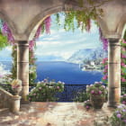 Miniatura fototapety Bögen und Blumen