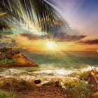 Miniatura fototapety Herrlicher Sonnenuntergang