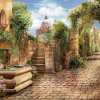 Miniatura fototapety Venezianische Straße