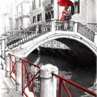 Miniatura fototapety Paar auf der Brücke