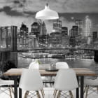 Miniatura fototapety Brooklyn Bridge in New York we wnętrzu kuchni