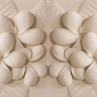 Miniatura fototapety Elegantes florales Flachrelief