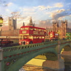 Miniatura fototapety Morgendämmerung in London
