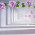 Miniatura fototapety Glamouröse Rosen 3D