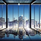 Miniatura fototapety Zimmer in einer Metropole