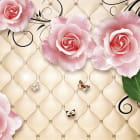 Miniatura fototapety Rosen und Lederpolsterung