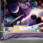 Miniatura fototapety Planeten im Weltraum we wnętrzu pokoju nastolatka