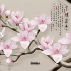 Miniatura fototapety Rosa Magnolie