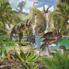 Miniatura fototapety Dinosaurier-Königreich
