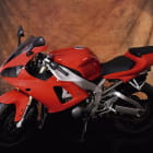 Miniatura fototapety Rotes Motorrad