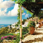 Miniatura fototapety Lange Terrasse am Meer