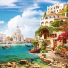 Miniatura fototapety Gondeln in Venedig