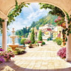 Miniatura fototapety Spanischer Innenhof