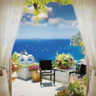 Miniatura fototapety Kleiner Balkon am Meer