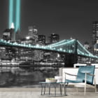 Miniatura fototapety Lichter der Brooklyn Bridge we wnętrzu przedpokoju