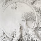 Miniatura fototapety Pfauen-Basrelief