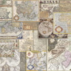 Miniatura fototapety Geografische Karten der Welt