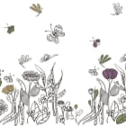 Miniatura fototapety Wiesenblumen zeichnen