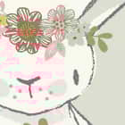 Miniatura fototapety Süße Hasen in Tassen fragment #3