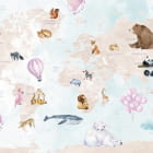 Miniatura fototapety Aquarell-Weltkarte