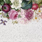 Miniatura fototapety Blumen und Text