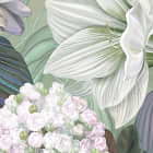 Miniatura fototapety Zeichnung von Blumen fragment # 1