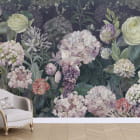 Miniatura fototapety Große Blumen на відкритій стіні