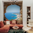 Miniatura fototapety Spanien Blanes we wnętrzu salonu