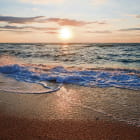 Miniatura fototapety Abendlicher Strand
