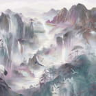 Miniatura fototapety Märchenhafte Berglandschaft