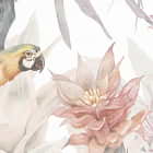 Miniatura fototapety Tropische Zeichnung fragment #2