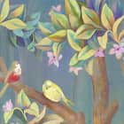 Miniatura fototapety Blühende Bäume im Garten fragment # 1