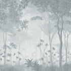 Miniatura fototapety Nebel in einem grauen Wald