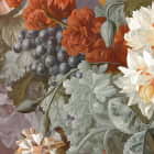 Miniatura fototapety Frühlingsmalerischer Blumenstrauß fragment # 1