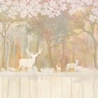 Miniatura fototapety Malerischer Herbstwald