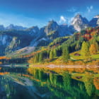 Miniatura fototapety Bunte Berglandschaft