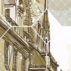 Miniatura fototapety Goldenes Prag fragment # 1