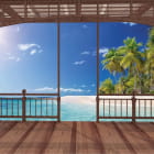 Miniatura fototapety Terrasse am Meer