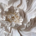 Miniatura fototapety Luxuriöse weiße Blume